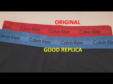 calvin klein underwear fake vs original